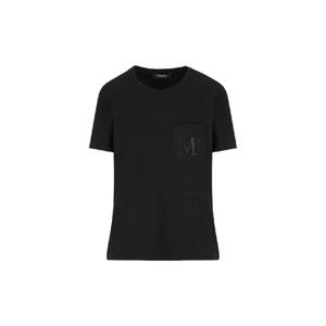 에스 막스마라   반팔 티셔츠 FW25 2529976011600009 5721906 Black