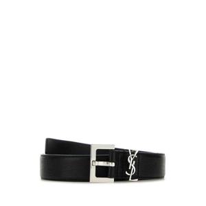 생로랑 벨트 634440AAC8A 1000 Black
