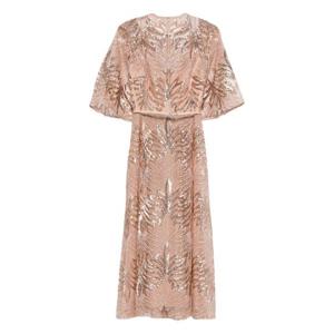 엘리 사브   반팔원피스 FW25 D0787  SROSE 6325517 PINK