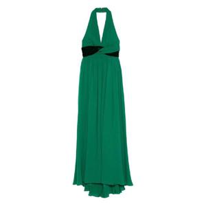 엘리 사브   민소매원피스 FW25 D0837  GREEN 6352288 GREEN
