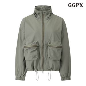 GGPX 아노락 포켓 스트링 투웨이 집업 자켓 (GPCJK012D)