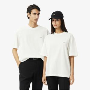 [25FW 15%쿠폰]라코스테 공식 공용 루즈핏 반팔 티셔츠 TH7744-55N 001