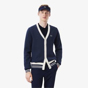 [25FW 15%쿠폰]라코스테 공식 남성 골프 컬러티핑 방풍 가디건 AH7725-55N HHW