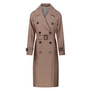 막스마라 더 큐브   여성 트렌치 코트 FW25 FIORITO 251 001 5843050 BROWN