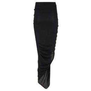 릭오웬스릴리스   미디스커트 SS24 LI01D6303 CVI09 5513402 Black