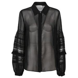 파로쉬   긴팔 셔츠 SS25 POLIDORI24WD381204 4469516 Black