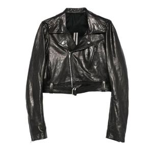 릭오웬스   여성 가죽 자켓 FW25 RP02E4766LNV09 6238711 Black