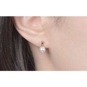 미니골드 14K [Pearl to Pearl] 클래식 투 펄 귀걸이 ELKM4061