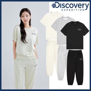 [백화점][디스커버리] 이월/할인 여성 반팔 조거 트레이닝 세트 DWTR52043,DWTP52043