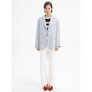 올리브데올리브 (OW4MJ445) 린넨텍스처 오버핏데일리자켓 OLIVE  DES  OLIVE