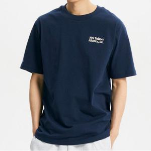 뉴발란스반팔티 EQS NBNEE2S051-59 UNI 플로킹 레터링 반팔티