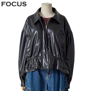 [포커스]셔링 레더 자켓_FF3H7JK0090