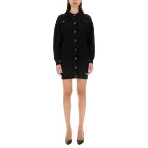 모스키노 진스 여성 블랙 미니 드레스 04938702_0555