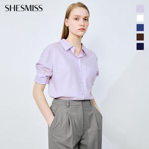 [쉬즈미스] 코튼 칼라 포인트 셔츠_SWWSTO22050