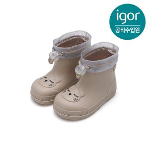 [이고르]멘디 가토 레인부츠 베이지 아동레인부츠 키즈장화 IGBTR8M2IG by 트래드후스