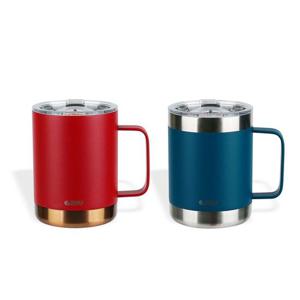 에지리 블랑 보온 보냉 스텐 뚜껑 머그 텀블러 360ml 캠핑머그 스텐레스머그 스텐머그잔 뚜껑머그 티머그