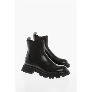 Alexander McQueen 알렉산더 맥퀸 블랙 첼시 부츠 1650001