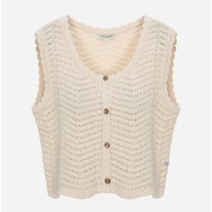 [써스데이아일랜드][여성]스카시 변형 니트 베스트(T252MVT321W)