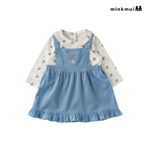 [밍크뮤]BL 쁘띠플라워SET바디슈트 35A1360410 35A13-604-10 출산백일돌선물