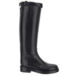 Ann Demeulemeester 버클 디테일 라운드 토 부츠 B0010078LT046 099 TP945272788