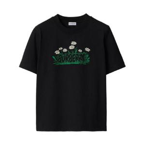 버버리 데이지 로고 티셔츠 8102403