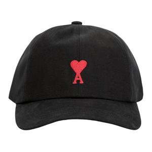 AMI 25 아미 드 꾀흐 하트 로고 캡 (BFUCP006 AW0041 001)