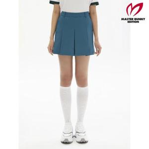 마스터바니  (421D1PC002)  윤이나프로 착용  여성 심볼 백 밴딩 플리츠 큐롯 스커트