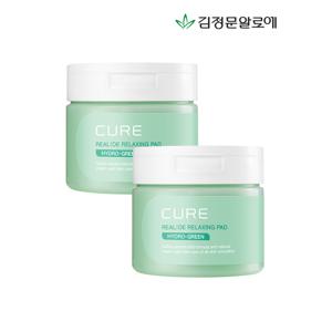 [김정문알로에]큐어 피토그린 릴렉싱 토너패드 60매 2통