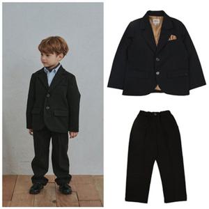 빈[BEEN]HP (BZ61JK01BK+BZ61PT01BK) 상하복 블랙 테일러드 자켓 블랙 테일러드 정장팬츠PG