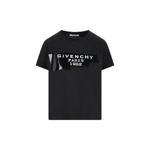 지방시   반팔 티셔츠 FW25 BW70FJP78U001 6270440 Black