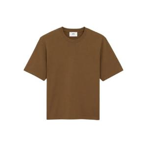 AMI Paris 엠보스드 로고 티셔츠 UTS3417260