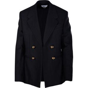 보테가베네타 가죽 자켓 815668V36K0 1292 BLACKDARKBLUE