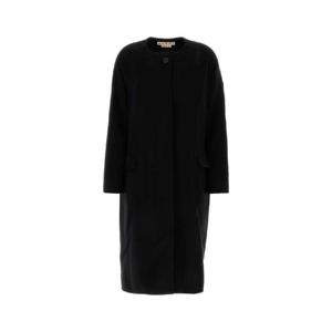 마르니   여성 코트 FW25 SPMA0024KSUTWA21 00N99 5780208 Black