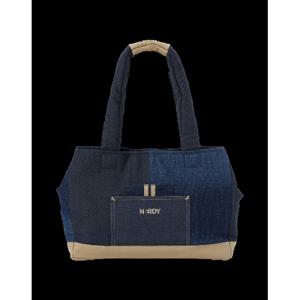 [널디] 데님 믹스 토트백 PNES24BG12 DENIM MIX TOTE BAG