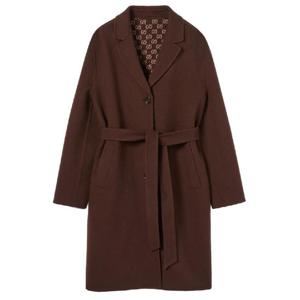 구찌   여성 코트 FW25 823839Z7ASL2016 6248657 Brown