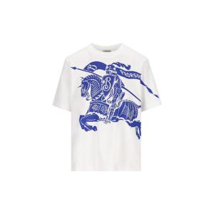 버버리   반팔 티셔츠 FW24 8096229A1464 4775543 White