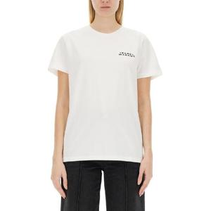이자벨마랑   반팔 티셔츠 FW25 TS0103FAA2N44I20WH 2540303 WHITE