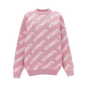 베트멍   니트 FW23 UE54KN220PBABYPINKWHITE 2044759 Pink