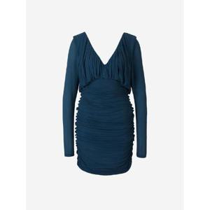생로랑   긴팔원피스 SS23 729749 Y5G98JERSEY DOUX 1521889 Cobalt Blue