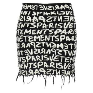 베트멍   미니스커트 FW24 WA65KN312BBLACKWHITE 2900689 WhiteBlack
