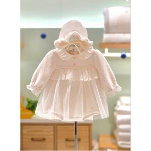 압소바 HK (아기외출복)베델 드레스 우주복(보넷)(25년FW) (HA2722304)