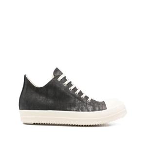 25 FW 릭오웬스 메탈릭 데님 로우탑 스니커즈 DU02E7802BZMC TP442948646