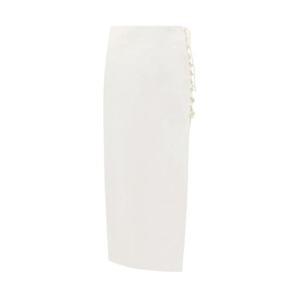 드 라 발리   미디스커트 SS23 DS937 WHITE 2785085 WHITE