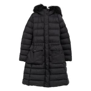 25 FW 몽클레어 클로스 시어링 트리밍 퀼팅 재킷 1C0001353A5E TP442932072