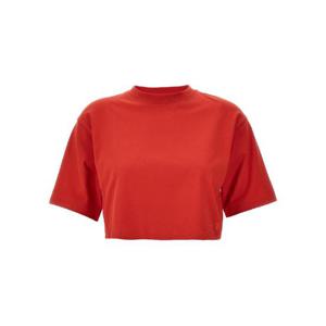 루루 스튜디오   반팔 티셔츠 SS25 GUPOTOMATO 5248269 Red