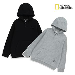 내셔널지오그래픽키즈 K254UHD020 남아 여아 스몰로고 기모 후드티 초등 170 고학년 선물딜