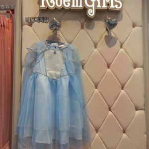 로엠걸즈 DP01 블루  드레스 RGOW25W5P
