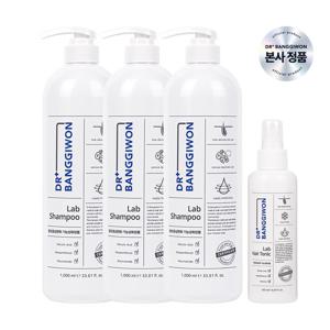 [사은품증정] 닥터방기원 랩 탈모샴푸 1Lx3+토닉 150ml