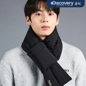 [디스커버리] 로고와펜 패딩 머플러 (BLACK) DXDC4923N-BKS