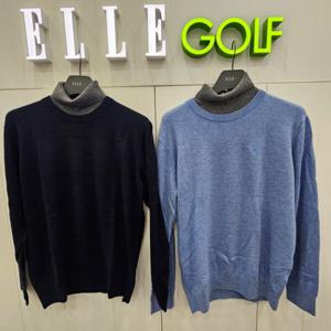 [엘르골프]남성 케시미어 반목크 스웨터6I53402_DJ